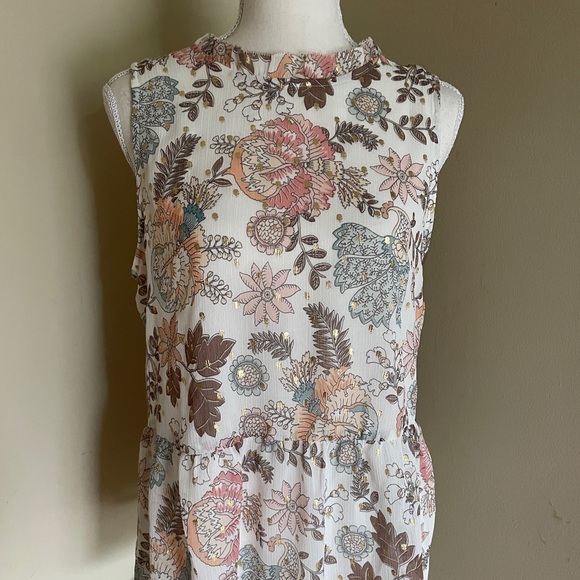 ADORABLE LOFT Shift Drape Back Tank Top - Picture 2 of 11